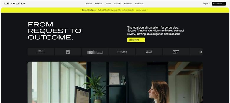 LegalFly homepage