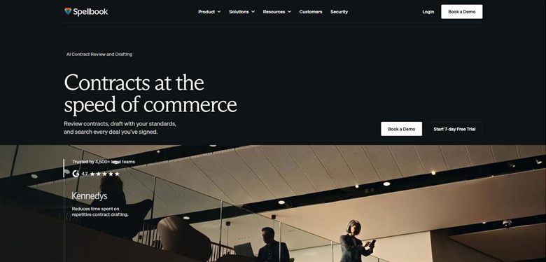 Spellbook homepage