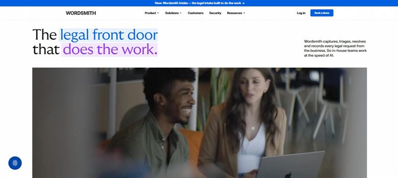 Wordsmith homepage